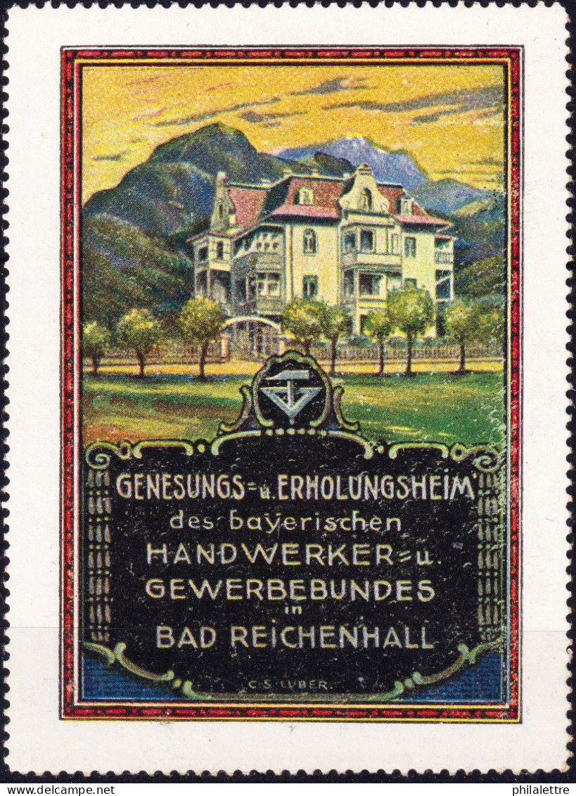 ALLEMAGNE / DEUTSCHLAND Spendenmarke Der Genesungsheim Des Bay. Handwerker- Und Gewerbe-Bundes BAD REICHENHALL - Ref.204 - Nuovi