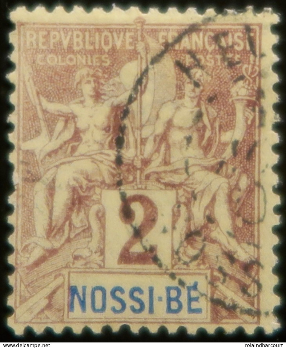 LP3972/444 - 1894 - COLONIES FRANÇAISES - NOSSI-BE - N°28 Oblitéré - Oblitérés