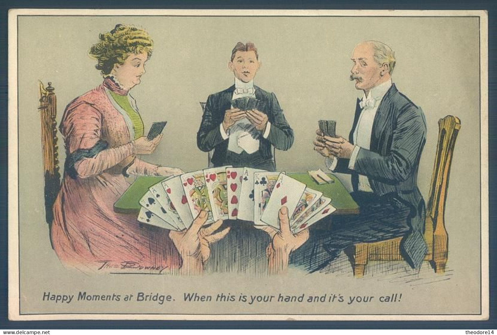 Jeu De  Cartes  Bridge Happy Moments At Bridge - Carte Da Gioco