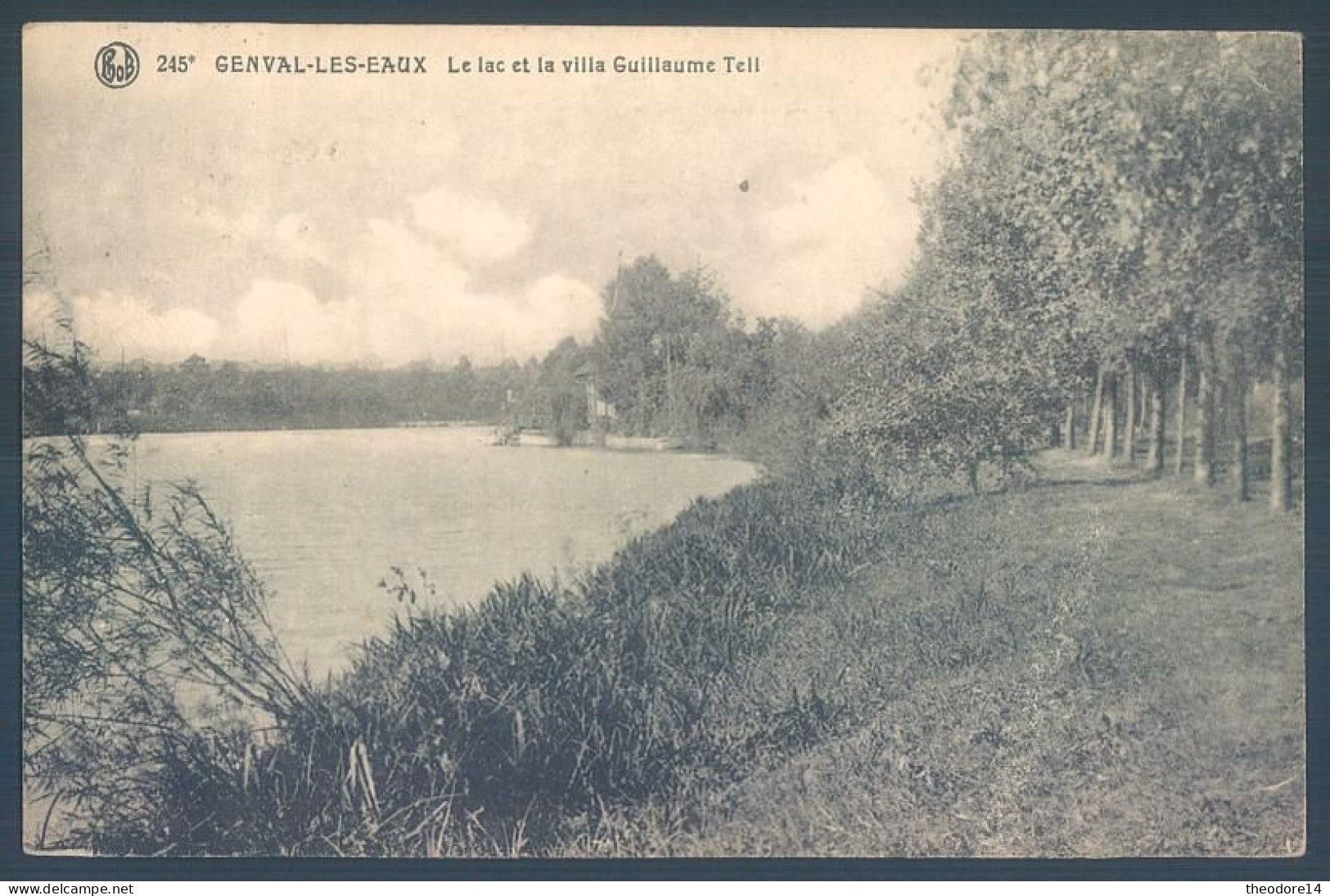 GENVAL Les EAUX RIXENSART Le Lac Et La Villa Guillaume Tell - Rixensart