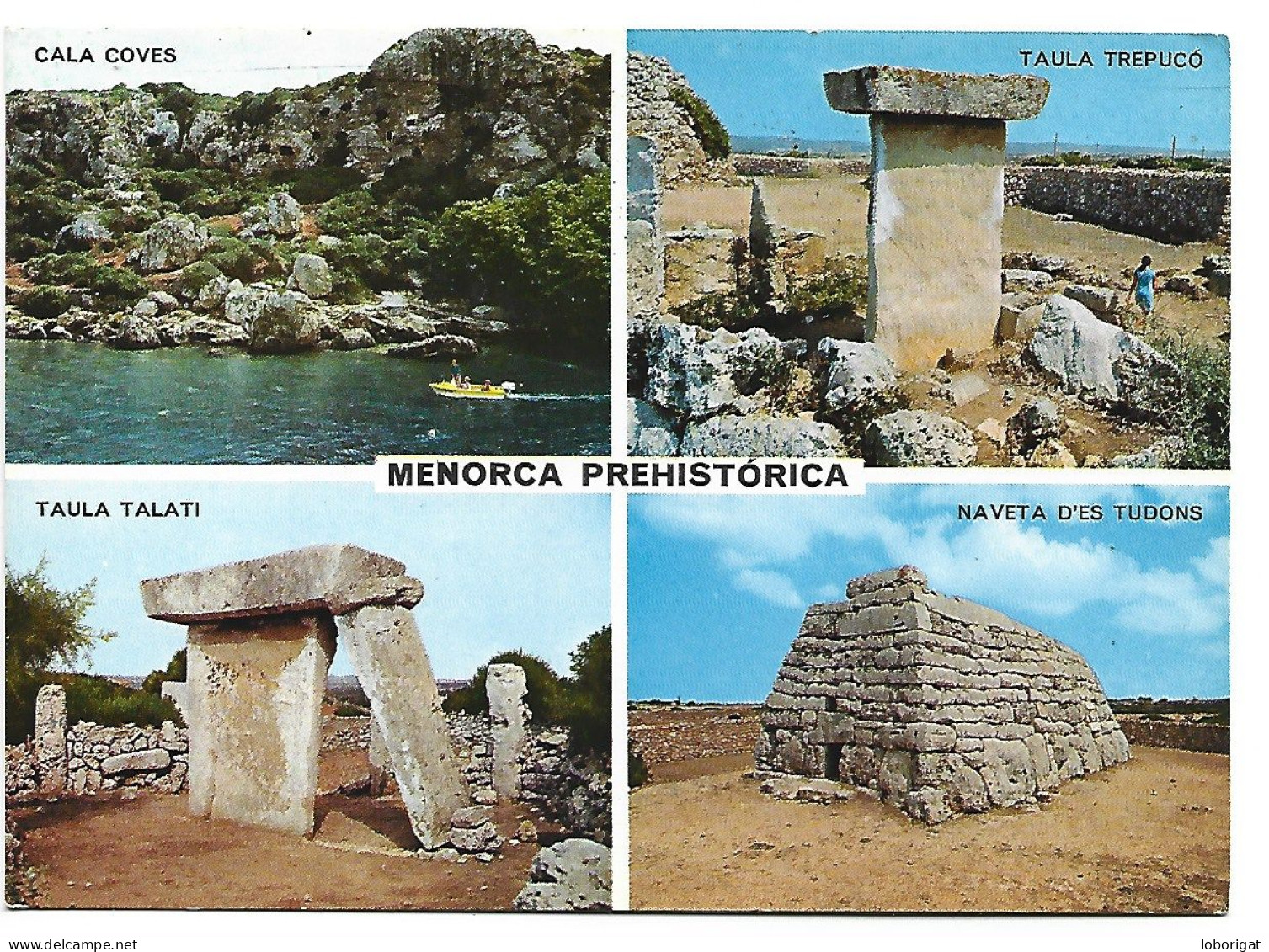 MENORCA PREHISTORICA.-  MENORCA.- ILLES BALEARS - Menorca