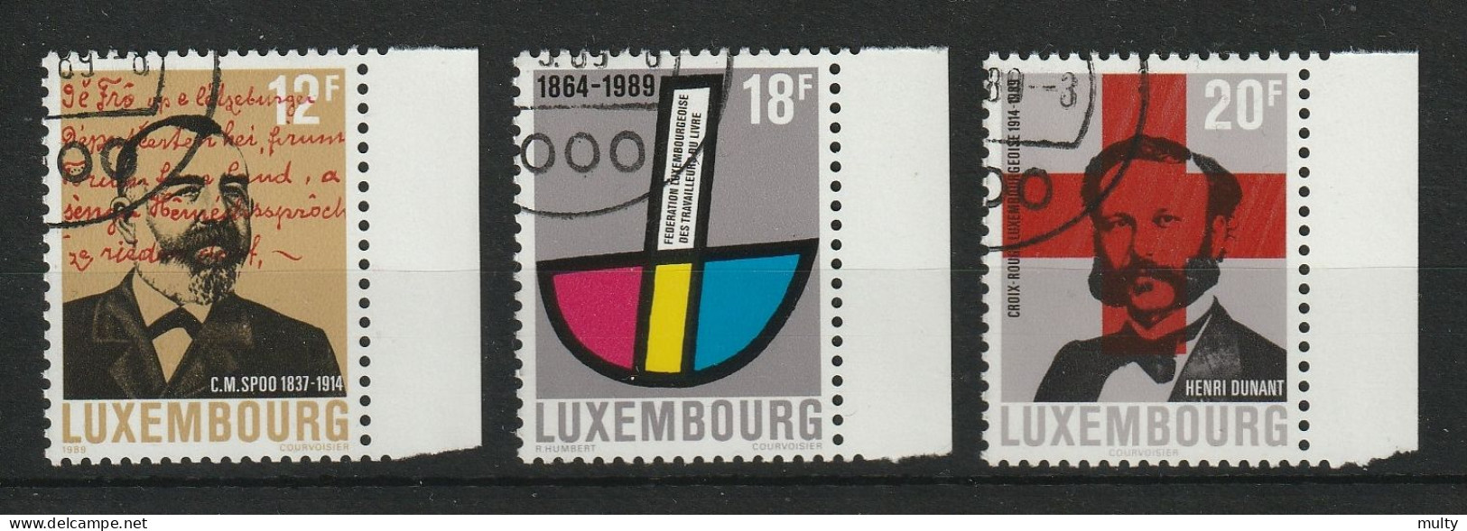 Luxemburg Y/T 1164 / 1166 (0) - Used Stamps