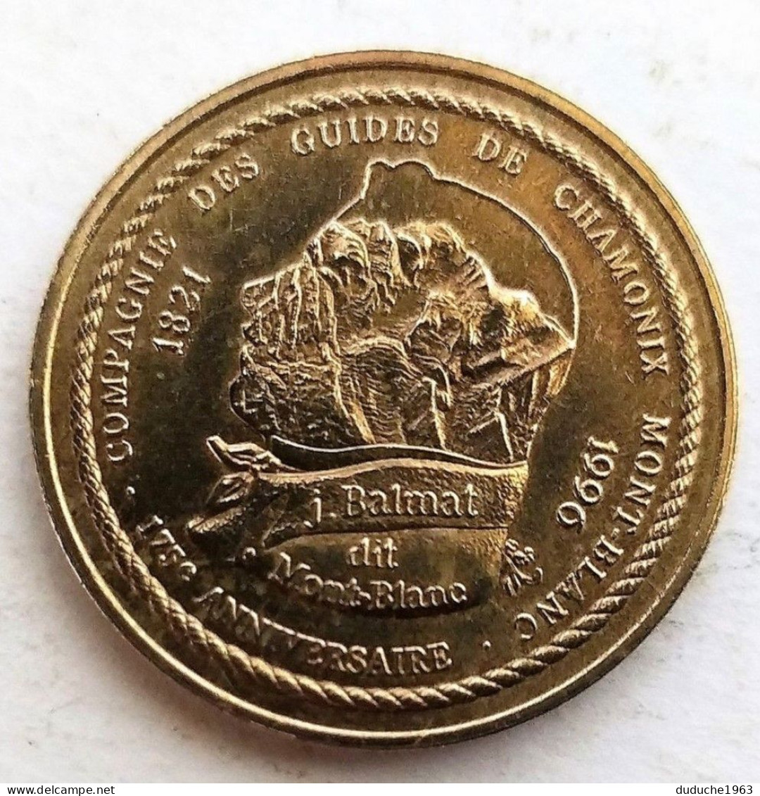 Euro Des Villes/Temporaire - Chamonix Mont Blanc - 1,5 Euro 1996 - Euro Delle Città