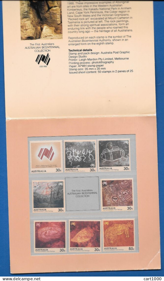 AUSTRALIAN BICENTENNIAL COLLECTION 1788-1988 N°G902 - Neufs