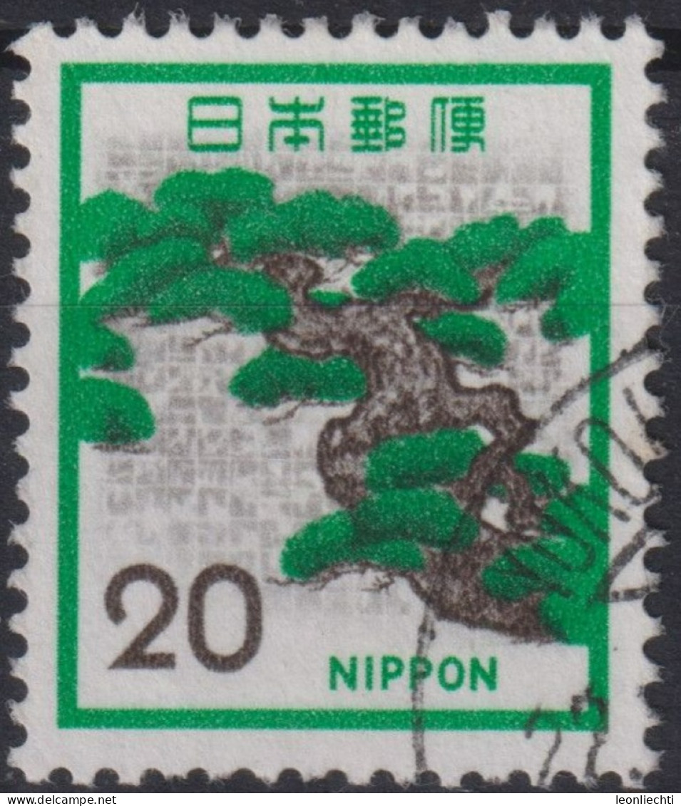 1972 Japan-Nippon ° Mi:JP 1136A, Sn:JP 1071, Yt:JP 1034, Japanese Pine Tree - Usados