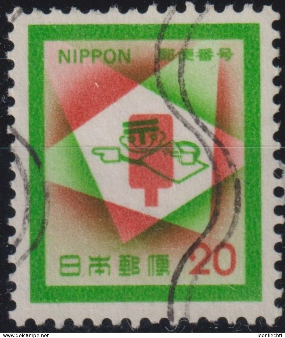 1972 Japan-Nippon ° Mi:JP 1156, Sn:JP 1119, Yt:JP 1058, New Postal Codes - Gebruikt