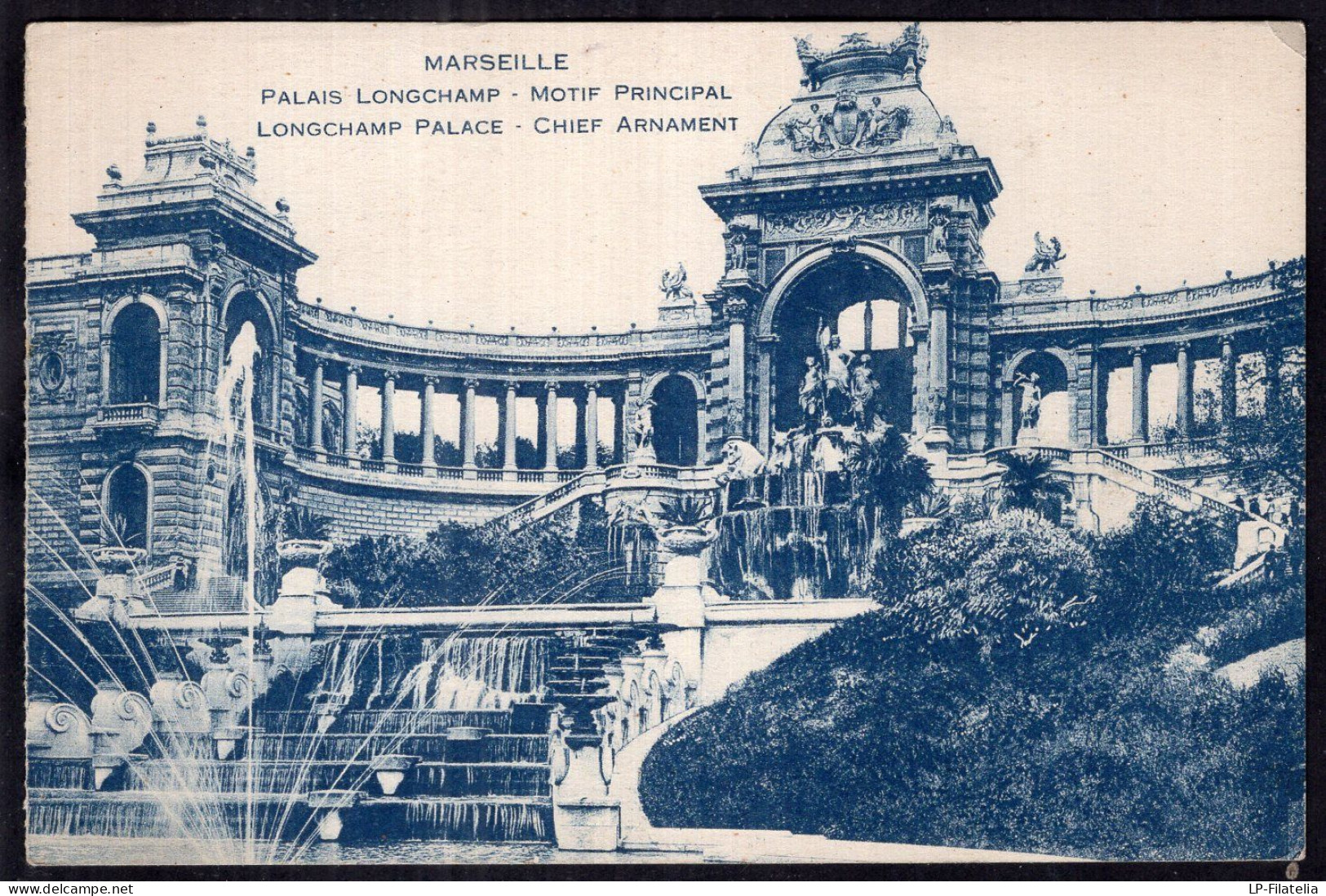 France - Marseille - Palais Longchamp - Motif Principal - Parcs Et Jardins