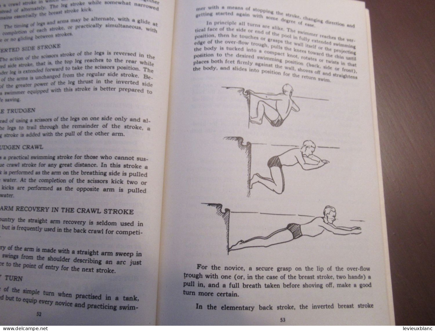 Manuel Canadien/Anglais/Swimming and  Water Safety Manual/The Canadian Red  Cross Society/1948   LIV215