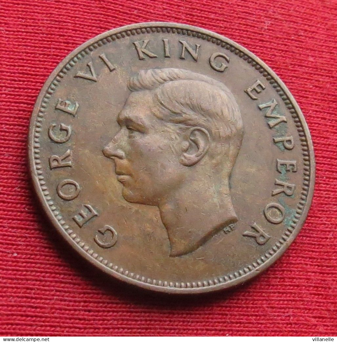 New Zealand 1 One Penny 1940 KM# 13 Lt 1136 *VT  Nova Zelandia Nuova Zelanda Nouvelle Zelande - Nieuw-Zeeland