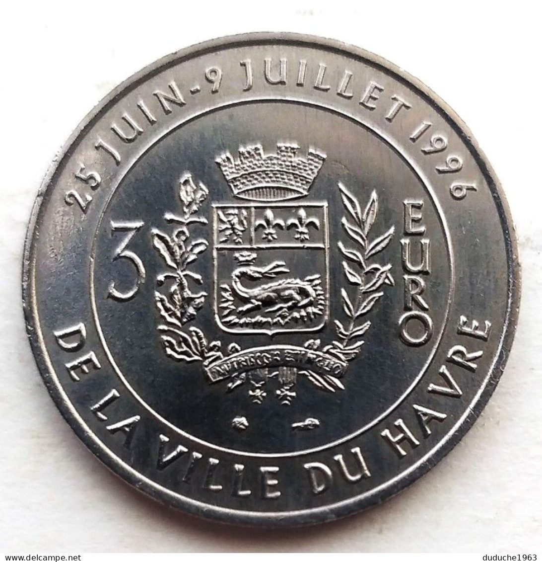 Euro Des Villes/Temporaire - Le Havre - 3 Euro 1996 - Euro Der Städte