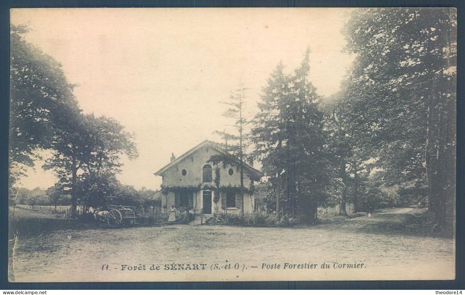 91 Forêt De SENART Poste Forestier Du Cormier - Sénart