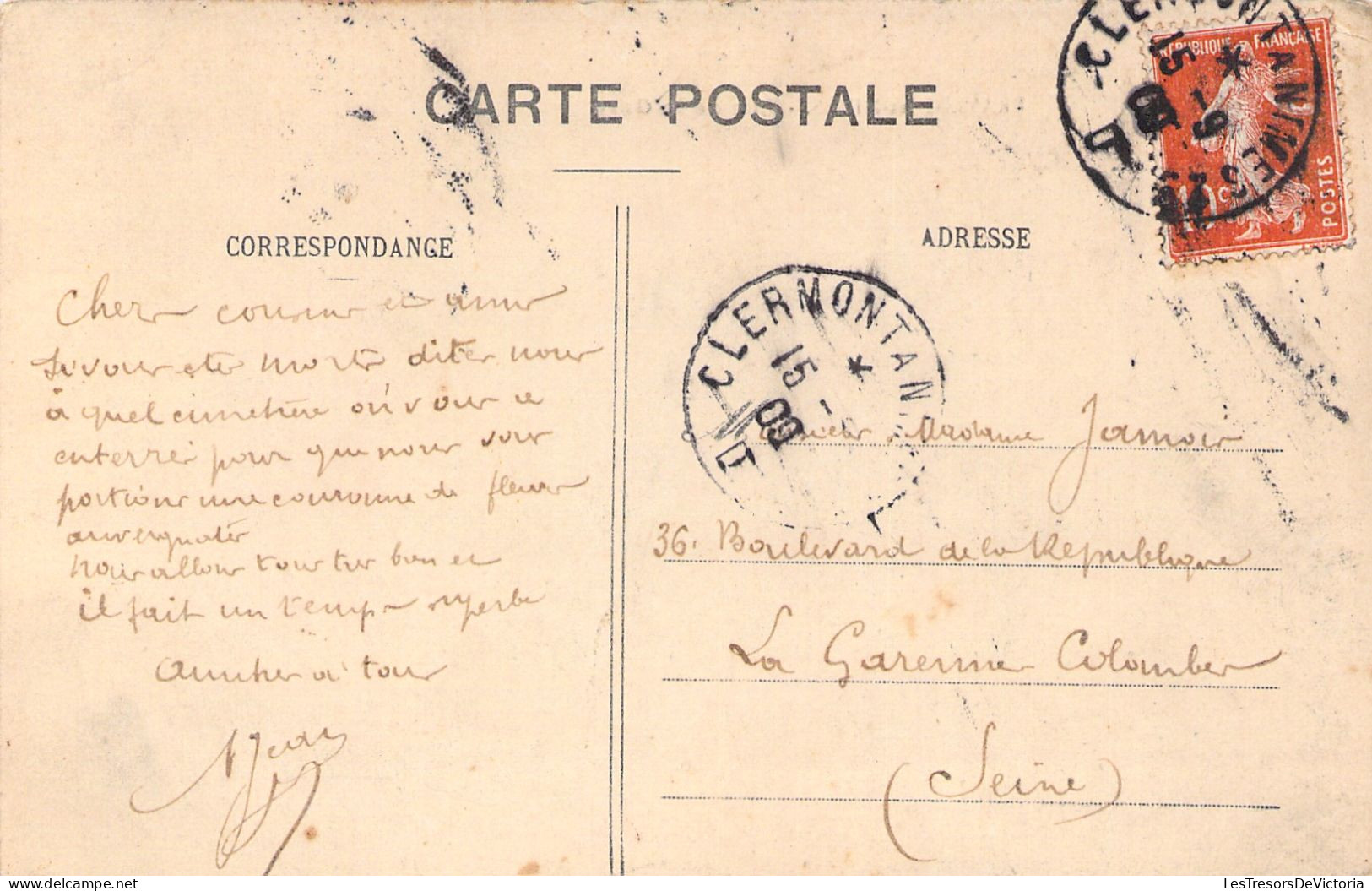 FRANCE - Brassac Les Mines - Rue De La Gare - Animé - Carte Postale Ancienne - Autres & Non Classés
