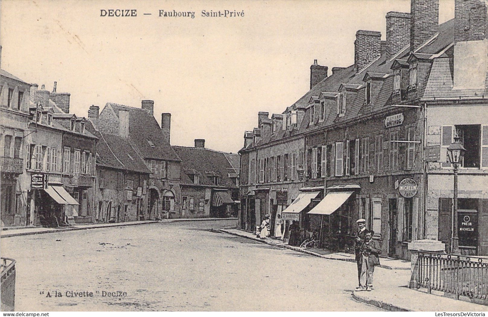 FRANCE - Decize - Faubourg Saint Privé - Animé  - Carte Postale Ancienne - Decize