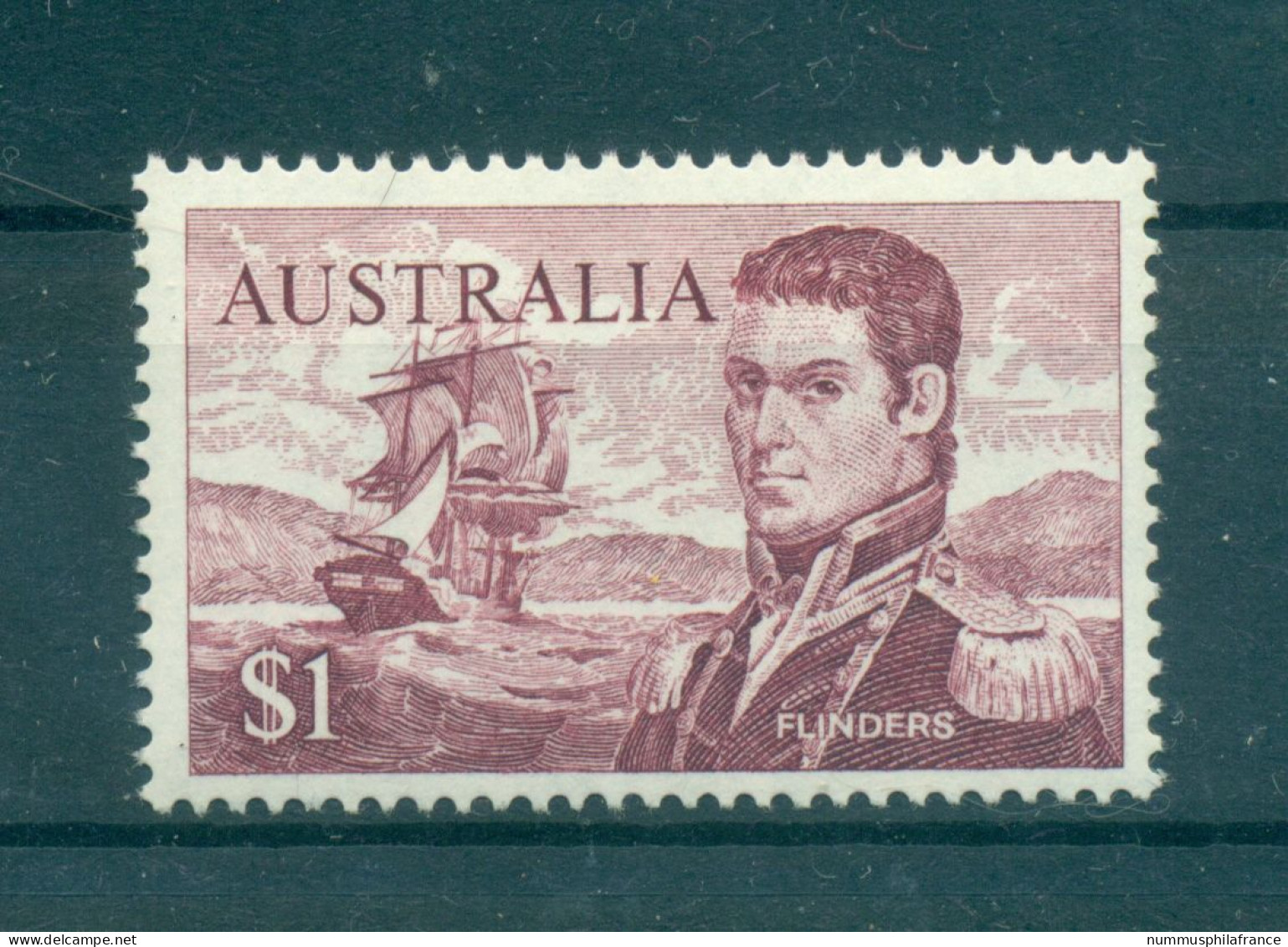 Australie 1966-70 - Y & T N. 338 - Série Courante (Michel N. 377 A) - Mint Stamps