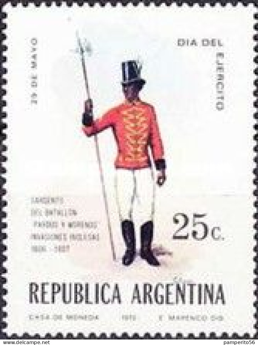 ARGENTINA - AÑO 1972 -  Día Del Ejécito. Invasiones Inglesas De 1.806/7 - MNH - Nuevos