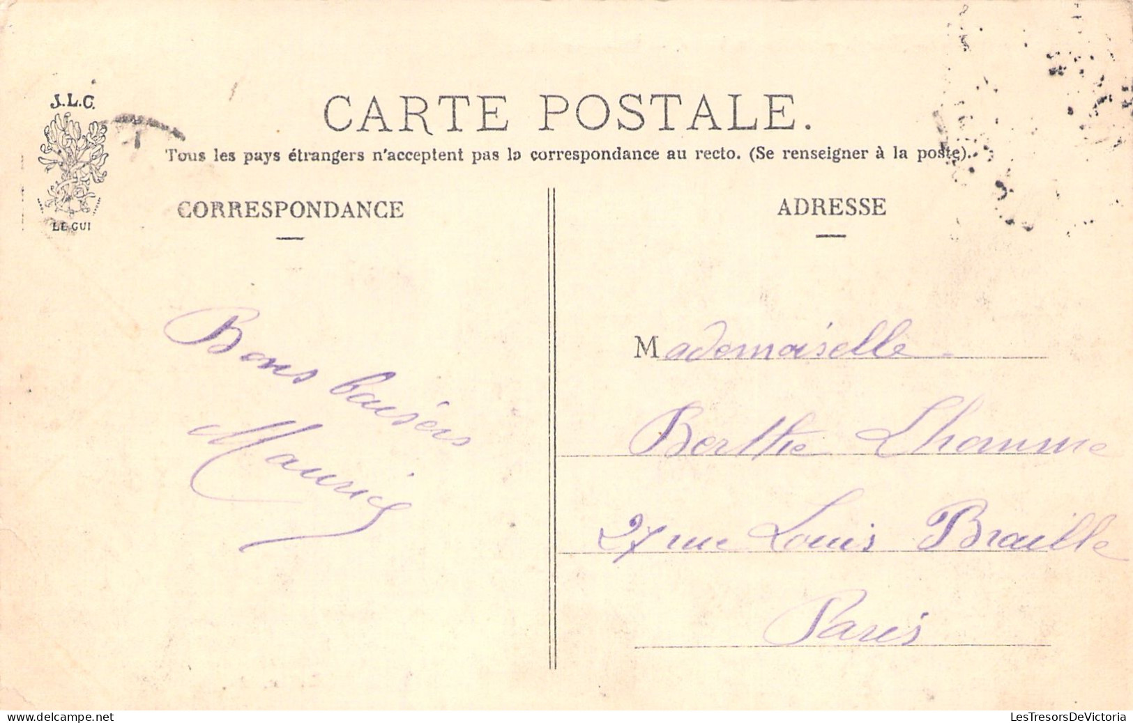 FRANCE - Verneuil - Mont La Ville - Vue Générale - Carte Postale Ancienne - Sonstige & Ohne Zuordnung