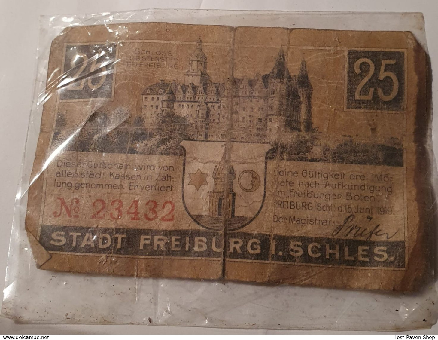 25 Pfennig Gutschein - Deutschland - Unclassified