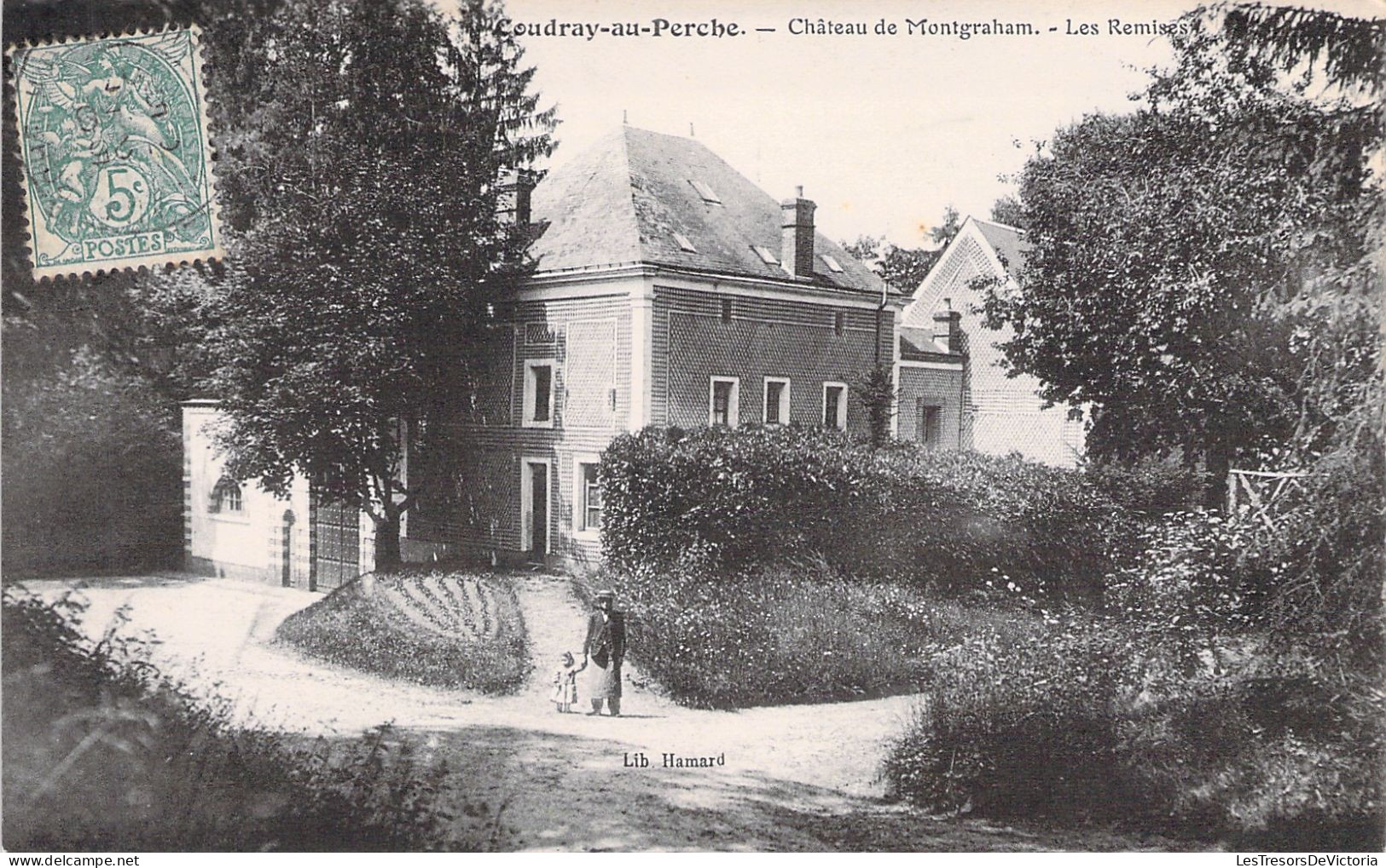 FRANCE - Coudray Au Perche - Chateau De Montgraham - Les Remises - Carte Postale Ancienne - Other & Unclassified