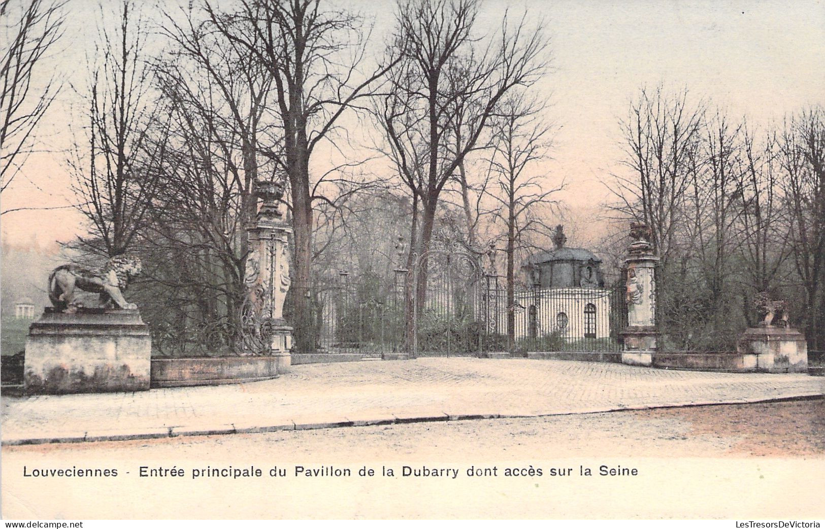 FRANCE - Louveciennes - Entrée Principale Du Pavillon De La Dubarry Dont Acces Sur La Seine - Carte Postale Ancienne - Louveciennes