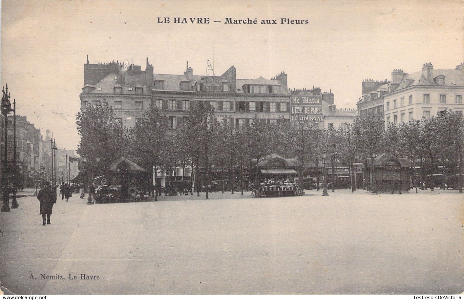 FRANCE - Le Havre - Marché Aux Fleurs - Carte Postale Ancienne - Non Classés