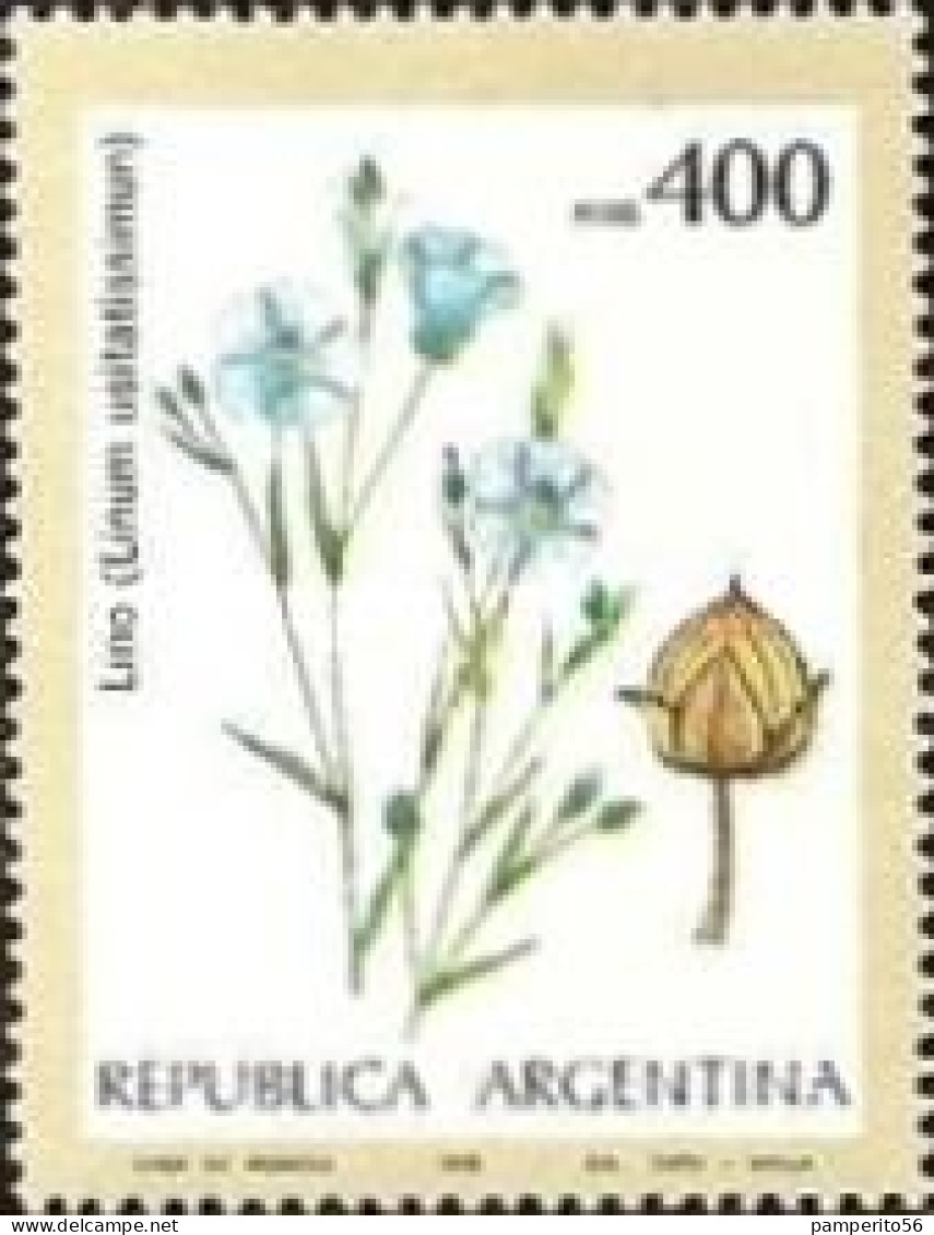 ARGENTINA - AÑO 1979 - Productos Agrícolas - Lino - Usadas - Used Stamps