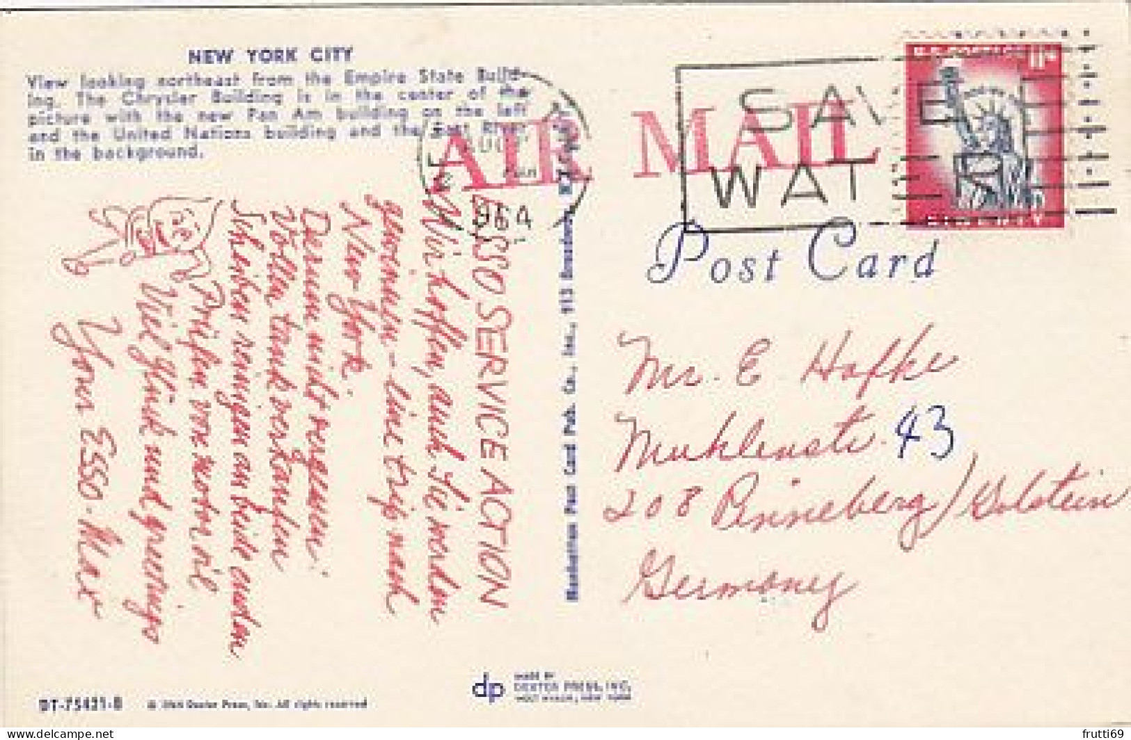 AK 193904 USA - New York City - Mehransichten, Panoramakarten