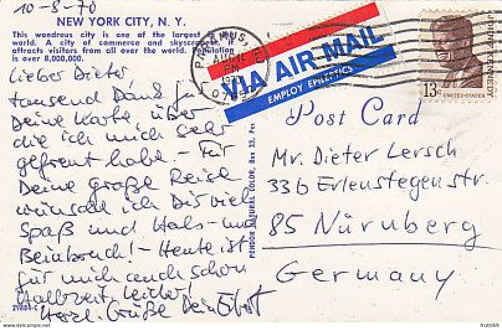 AK 193908 USA - New York City - Mehransichten, Panoramakarten