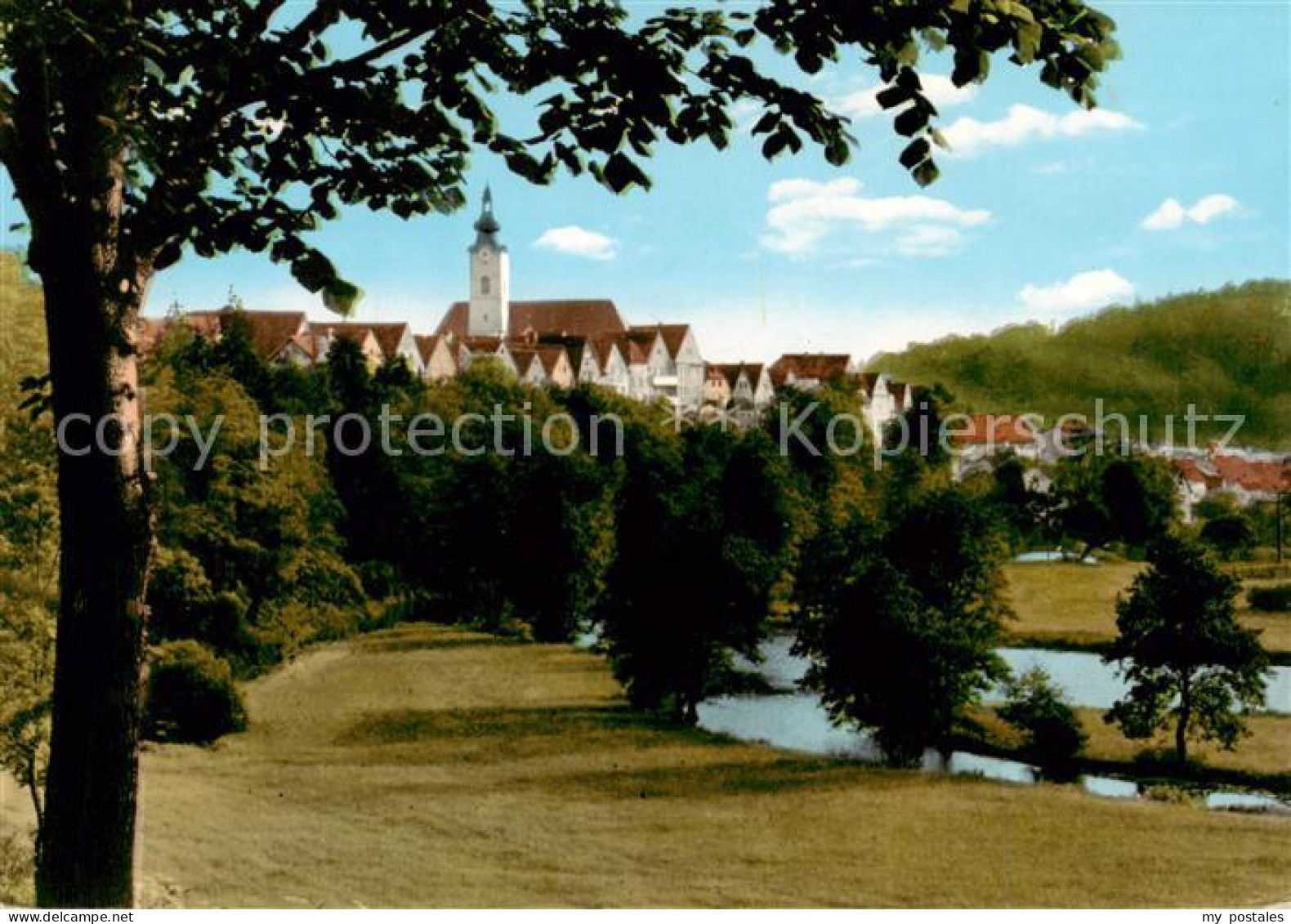 73868857 Neustadt Waldnaab Teilansicht Mit Kirche Neustadt Waldnaab - Neustadt Waldnaab