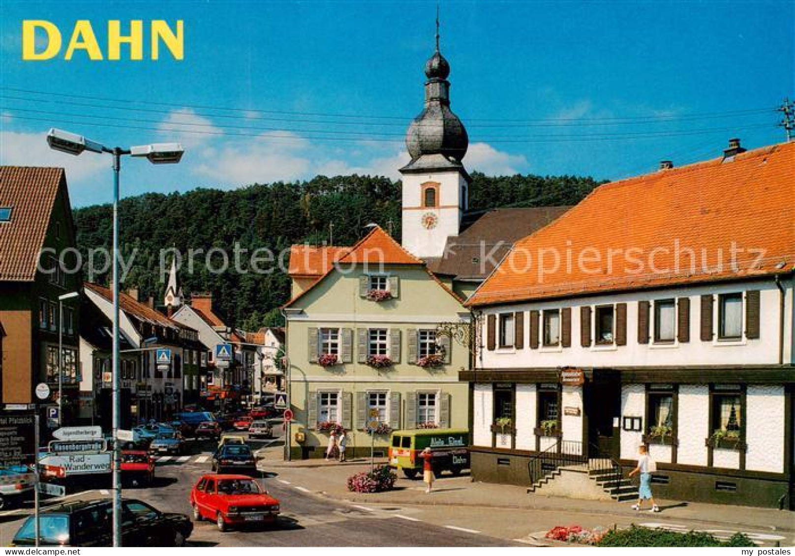 73834294 Dahn Ortspartie Kirche Dahn - Dahn