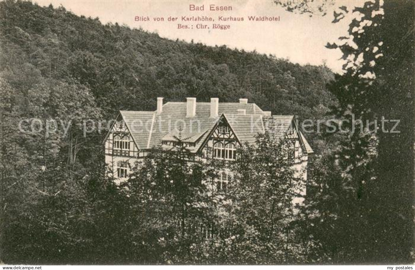 73709863 Bad Essen Kurhaus Waldhotel Aussenansicht Bad Essen - Bad Essen