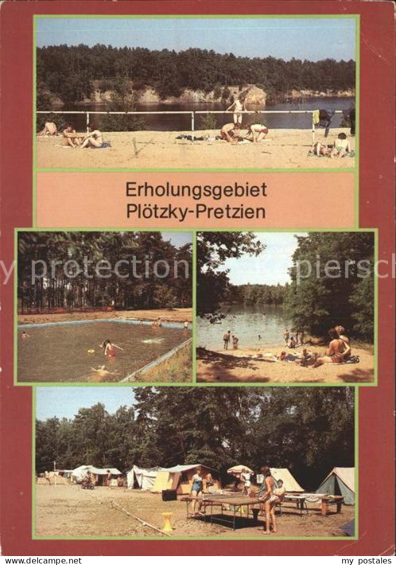 72374252 Schoenebeck Elbe Erholungsgebiet Ploetzky Pretzien Blauer See Planschbe - Schoenebeck (Elbe)