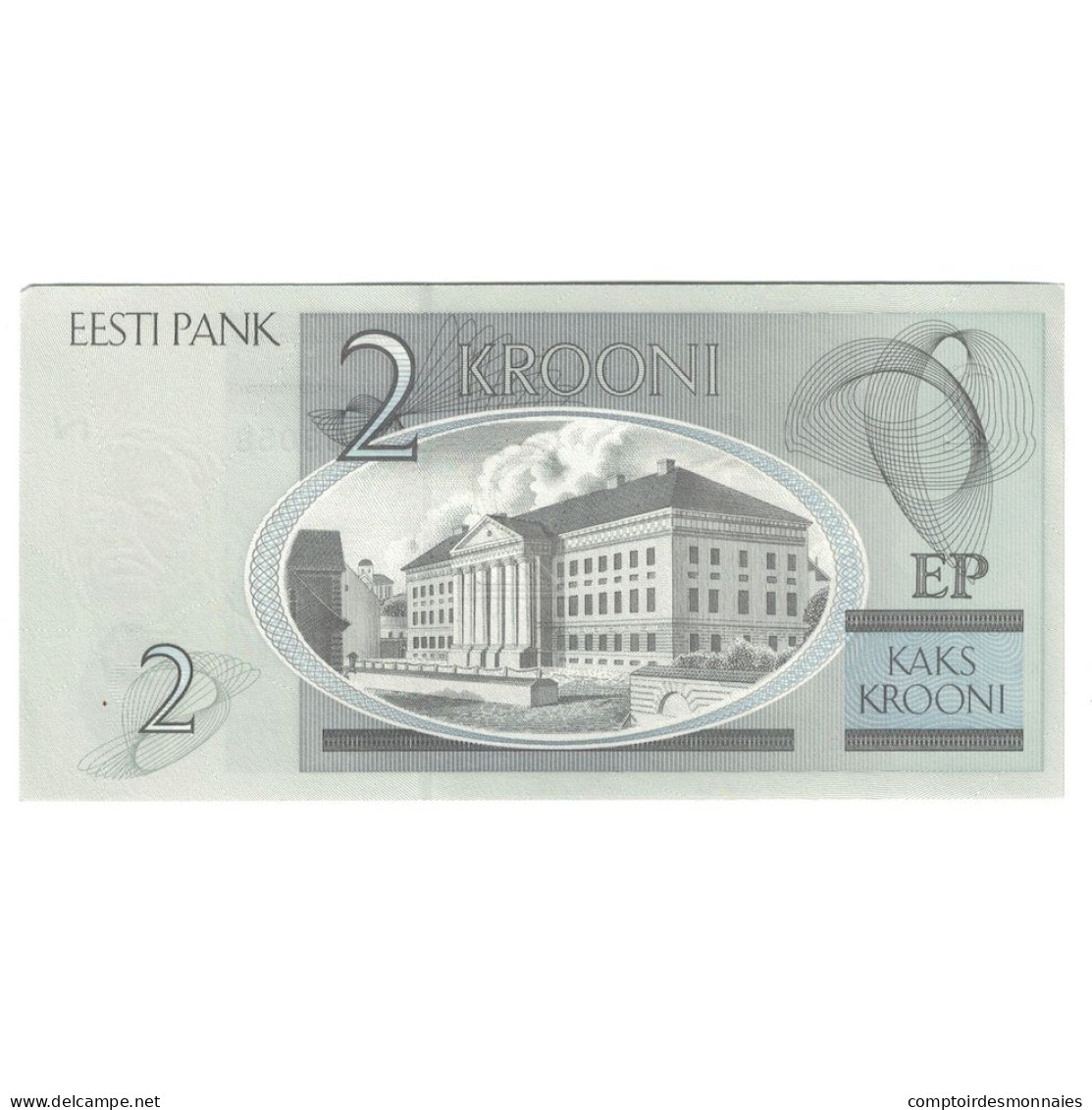 Billet, Estonie, 2 Krooni, 2006, KM:85a, SPL - Estonie