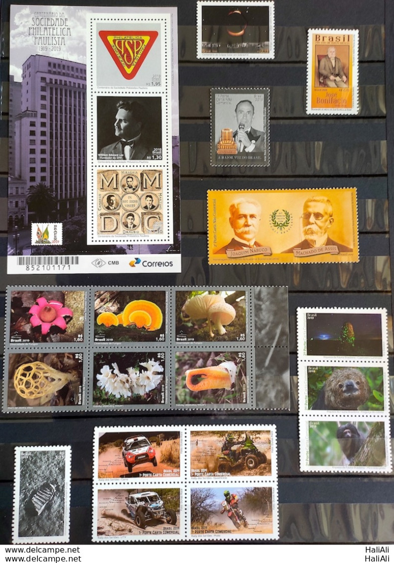 Brazil Collection Stamp Year Pack 2019 Mint - Volledig Jaar