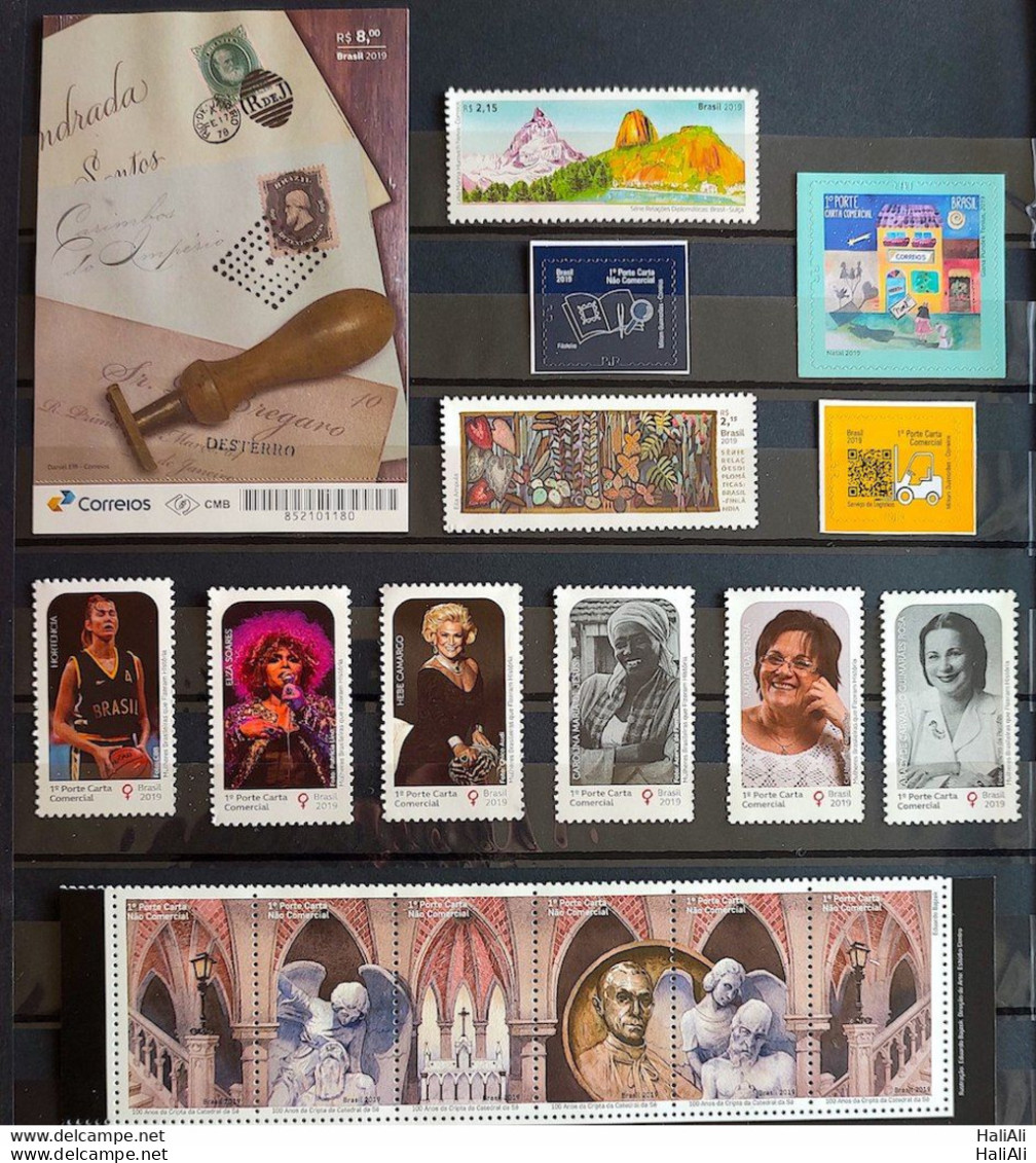 Brazil Collection Stamp Year Pack 2019 Mint - Full Years