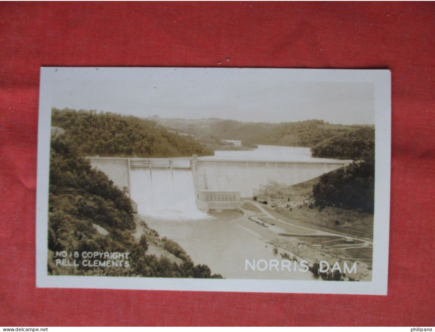 Norris Dam - Norris Lake - Clinch River - Tennessee     Ref 6292 - Other & Unclassified