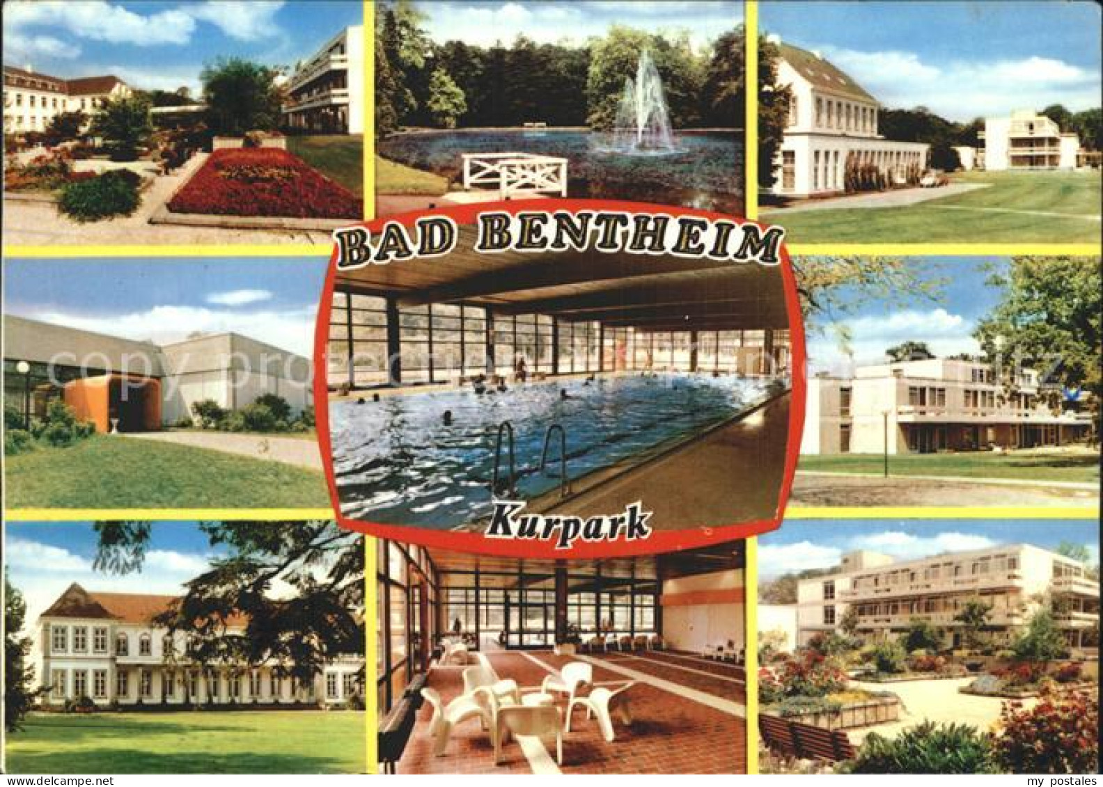 72372647 Bad Bentheim Kurpark Hallenbad Springbrunnen  Bad Bentheim - Bad Bentheim