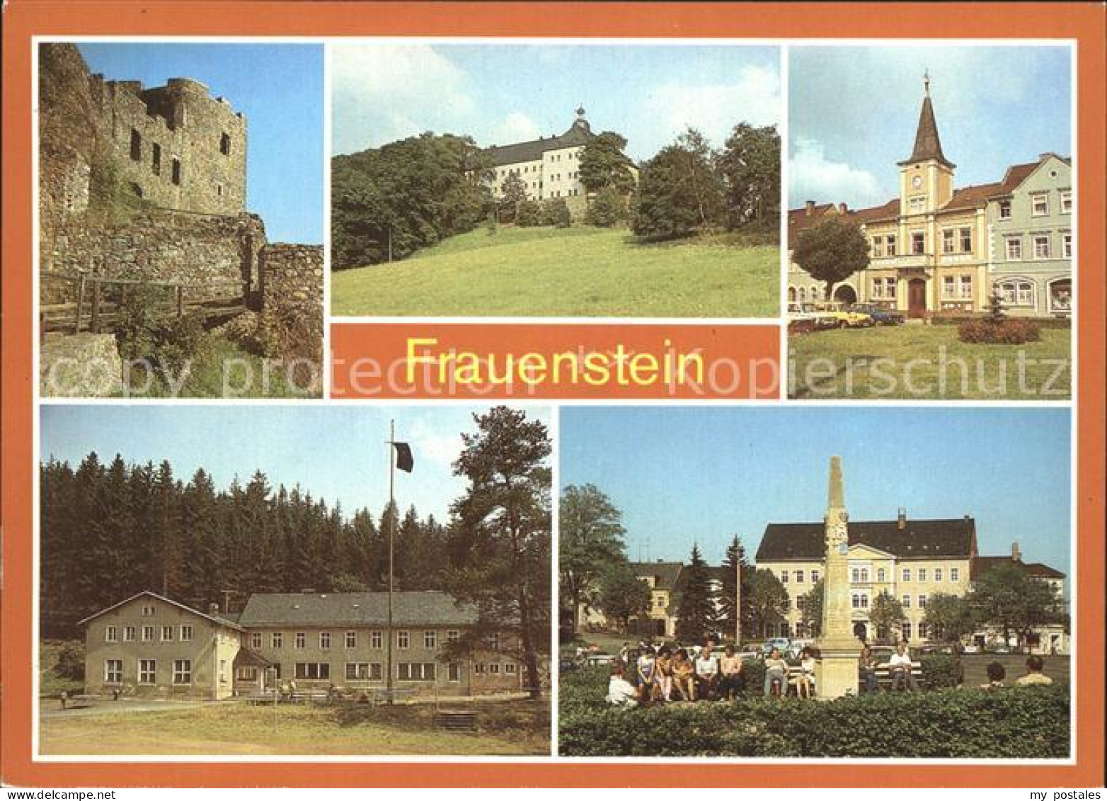 72372408 Frauenstein Brand-Erbisdorf Burgruine Schloss Rathaus Ferienheim Kummer - Brand-Erbisdorf