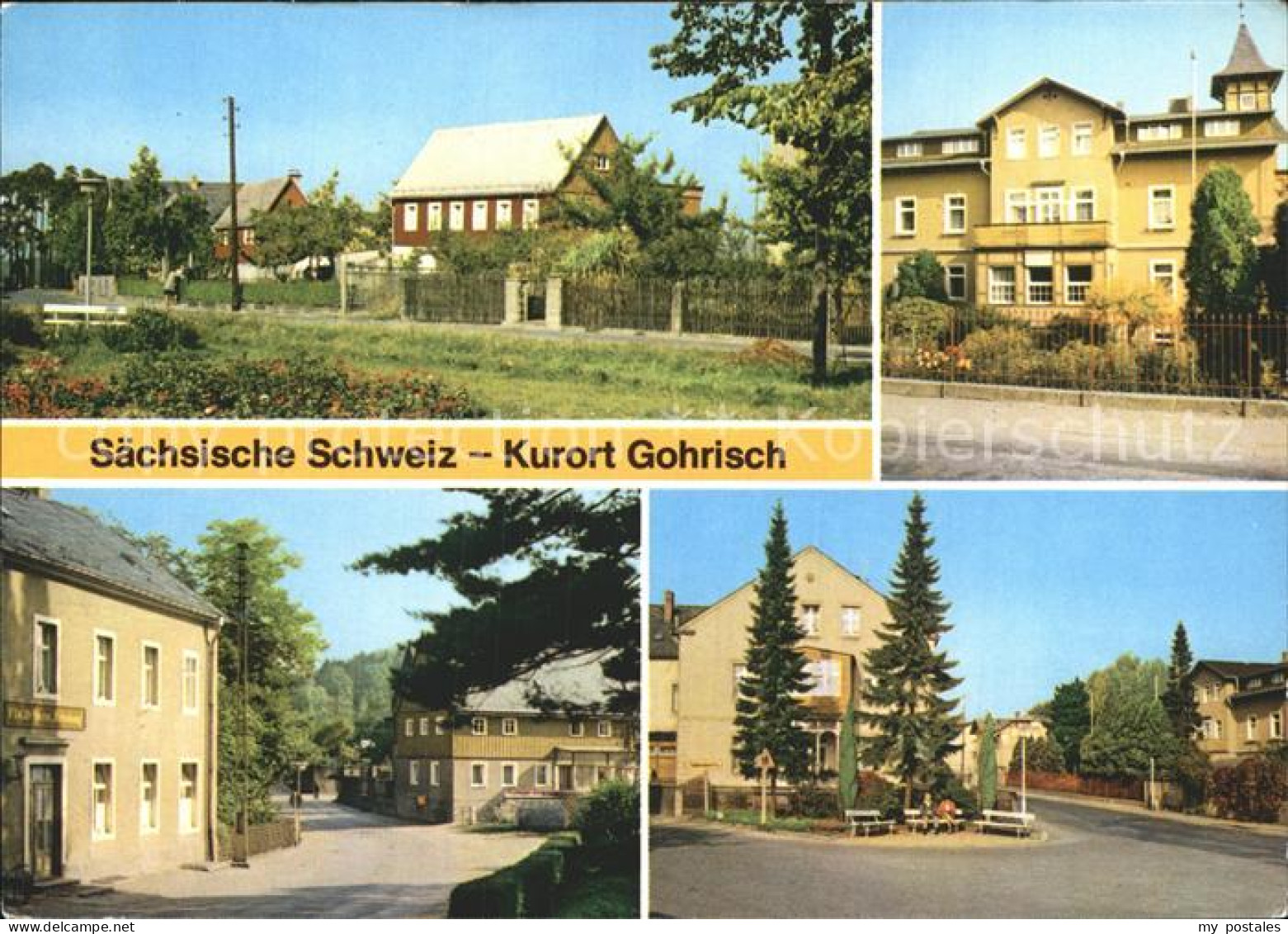 72372132 Gohrisch Am Dorfplatz Kurheim FDGB Heim Erholung Teilansicht Gohrisch - Gohrisch