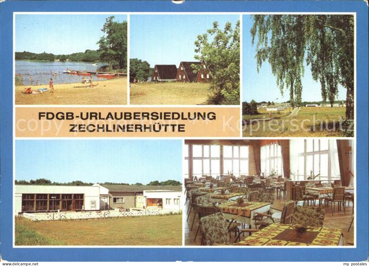 72370728 Zechlinerhuette FDGB Urlaubersiedlung Badestelle Bootssteg Tietzowsee F - Zechlinerhütte