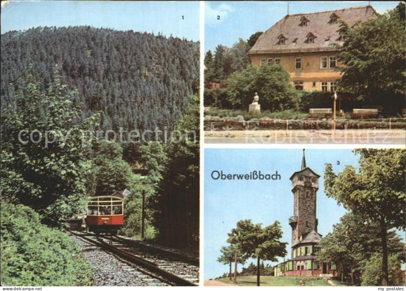 72369920 Oberweissbach Froebelhaus Bergbahn Froebelturm  Oberweissbach - Oberweissbach