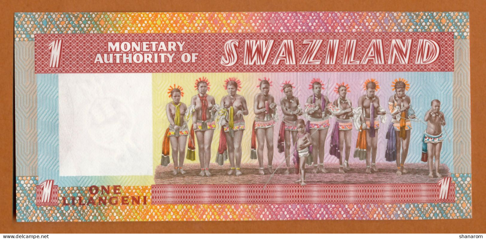 1974 // MONETARY AUTHORITY OF SWAZILAND // ONE LILANGENI // UNC-NEUF - Swaziland