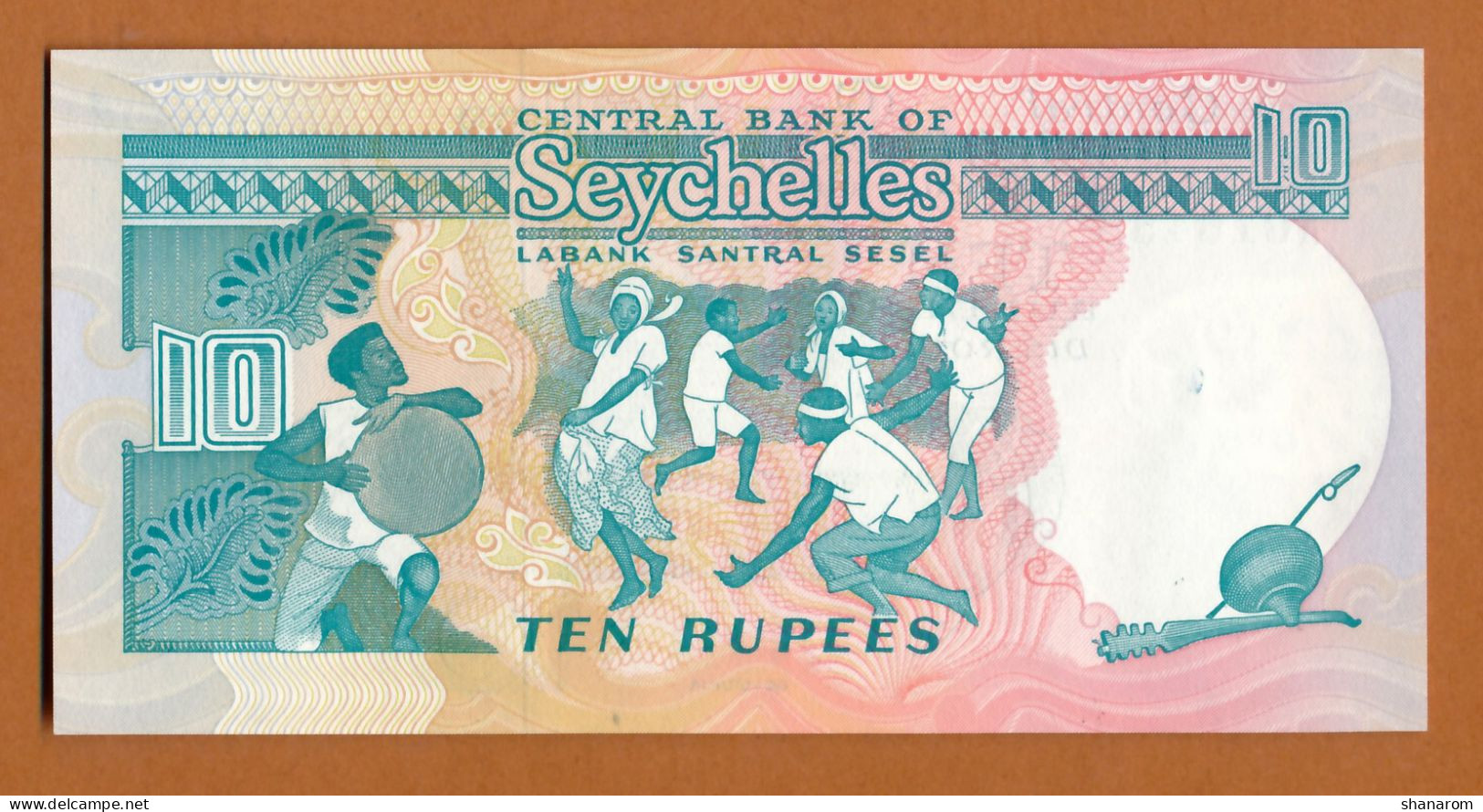 1989 // SEYCHELLES // CENTRAL BANK // TEN RUPEES // UNC-NEUF - Seychelles