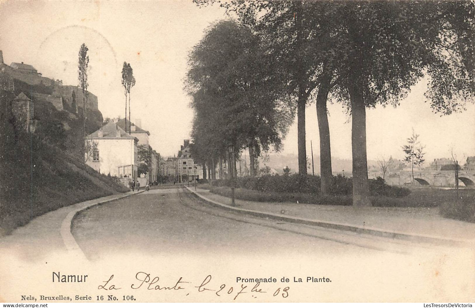 BELGIQUE - Namur - Vue Sur La Promenade De La Plante - Carte Postale Ancienne - Namur