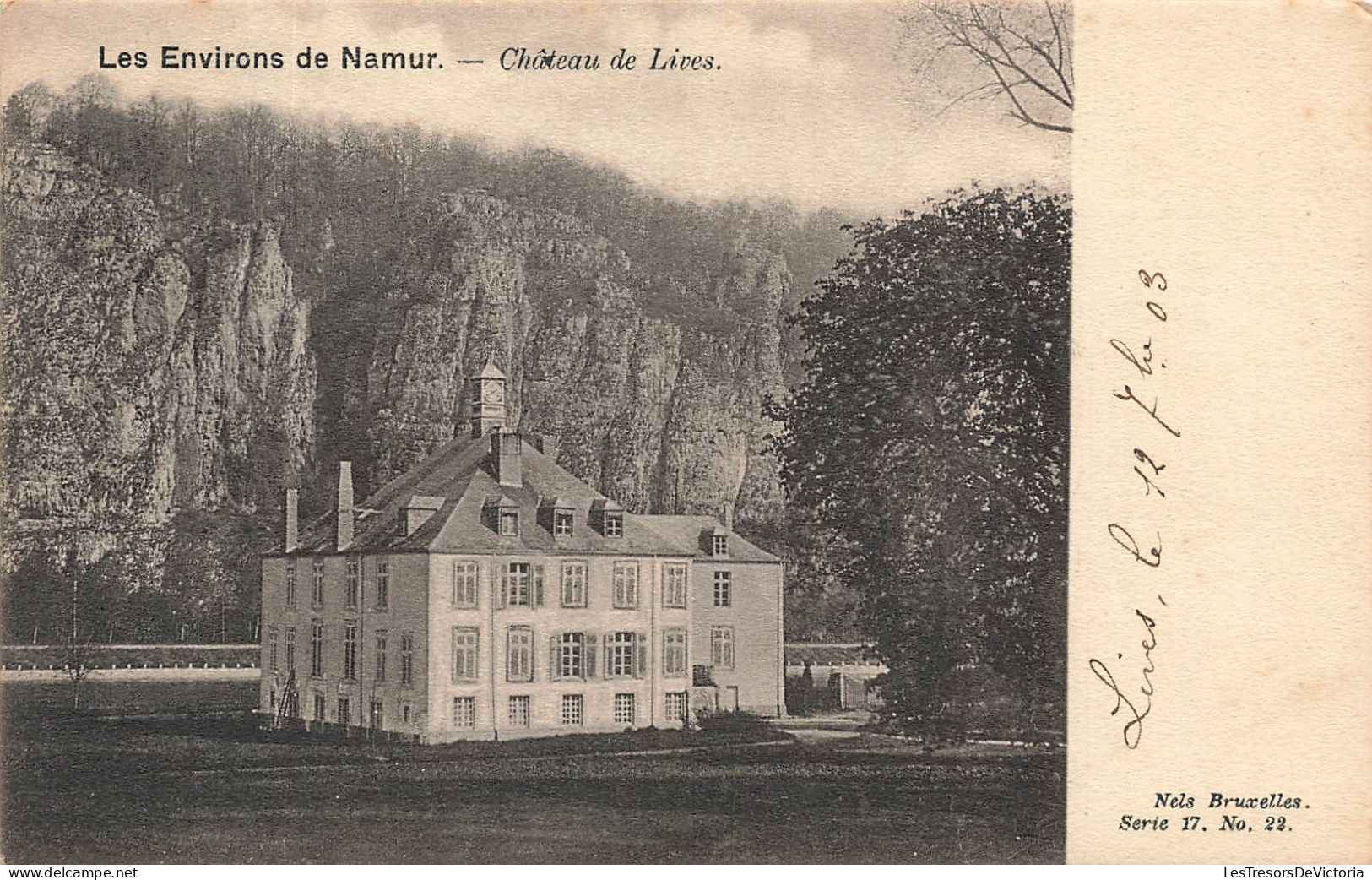 BELGIQUE - Les Environs De Namur - Vue Générale Du Château De Lives - Carte Postale Ancienne - Namur