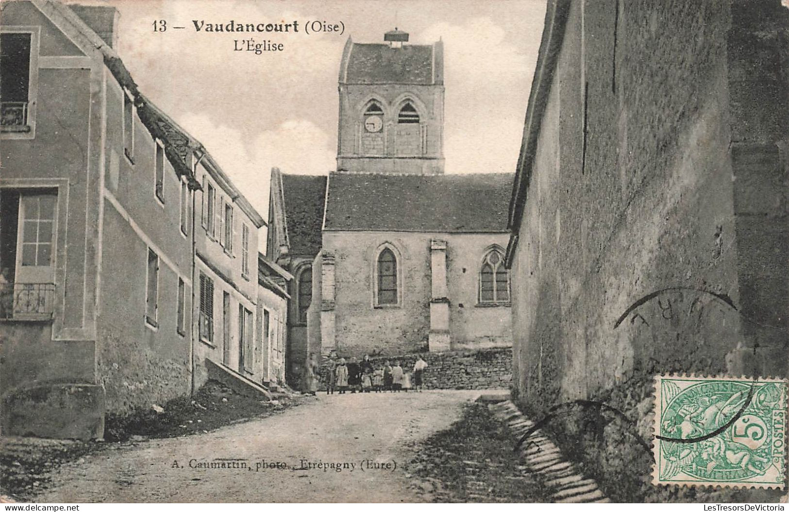 FRANCE - Vaudancourt (Oise) - L'Eglise - Carte Postale Ancienne - Sonstige & Ohne Zuordnung