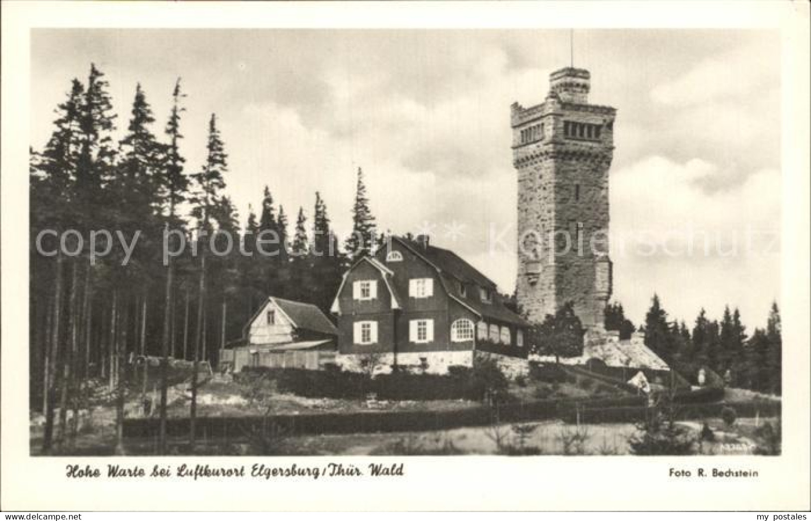 72361006 Hohe Warte Thueringen Luftkurort Elgersburg Thuer. Wald Hohe Warte Thue - Elgersburg