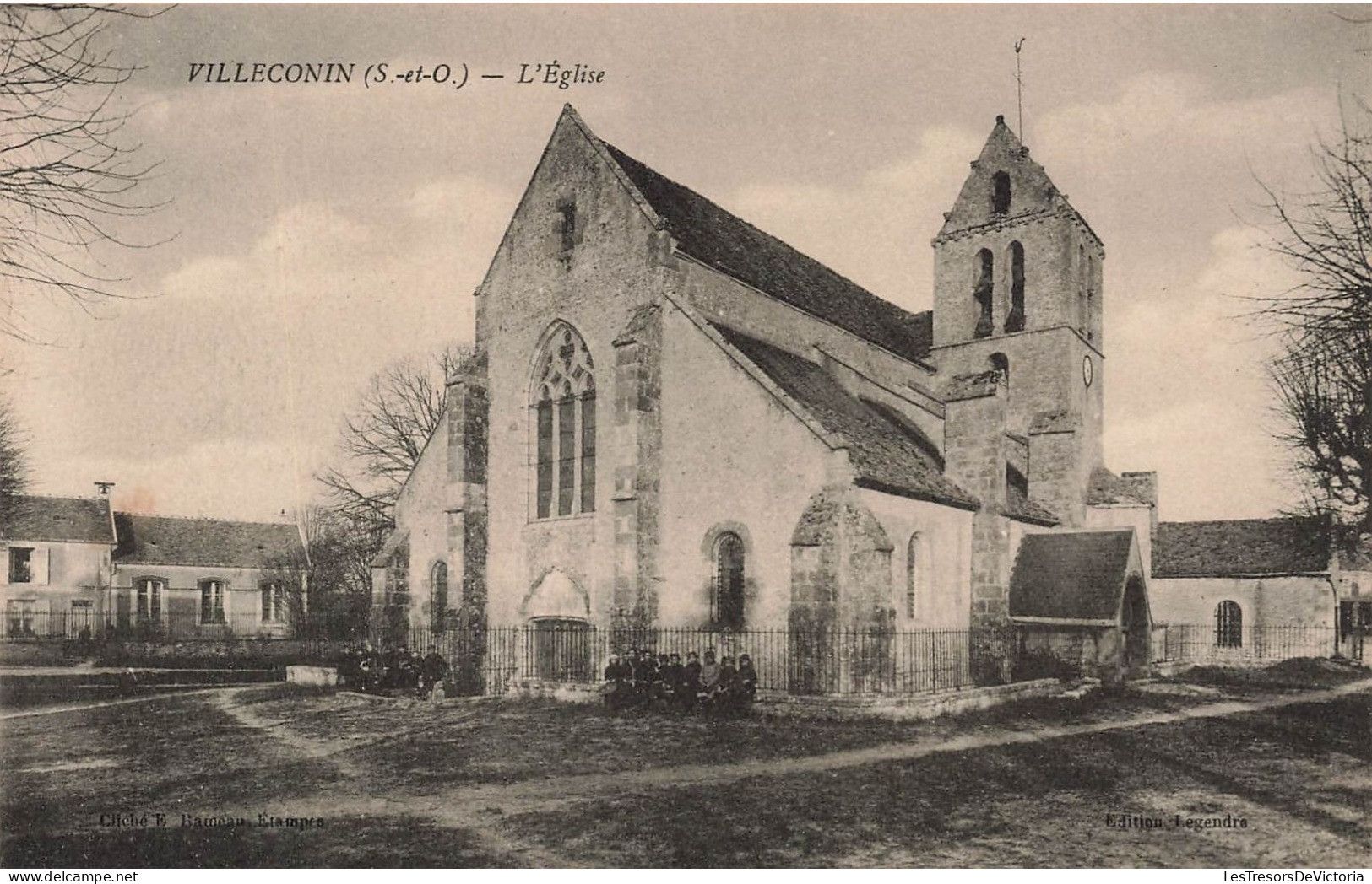 FRANCE - Villeconin - L'Eglise - Carte Postale Ancienne - Sonstige & Ohne Zuordnung