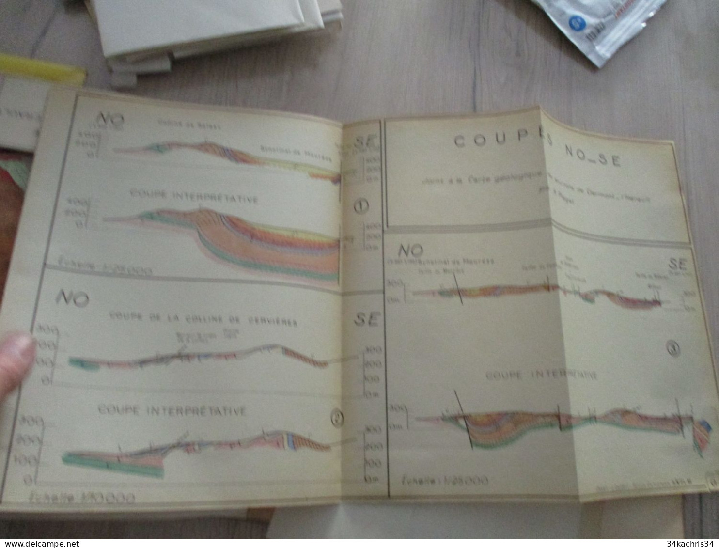 Robert Plégat 1952 Etude Tectonique Des Terrains Secondaires De La Région De Clermont L'Hérault - Languedoc-Roussillon