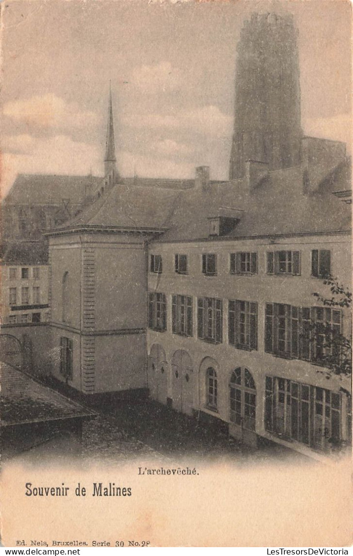 BELGIQUE - Environs De Malines - Vue Générale De L'archevêché - Carte Postale Ancienne - Mechelen