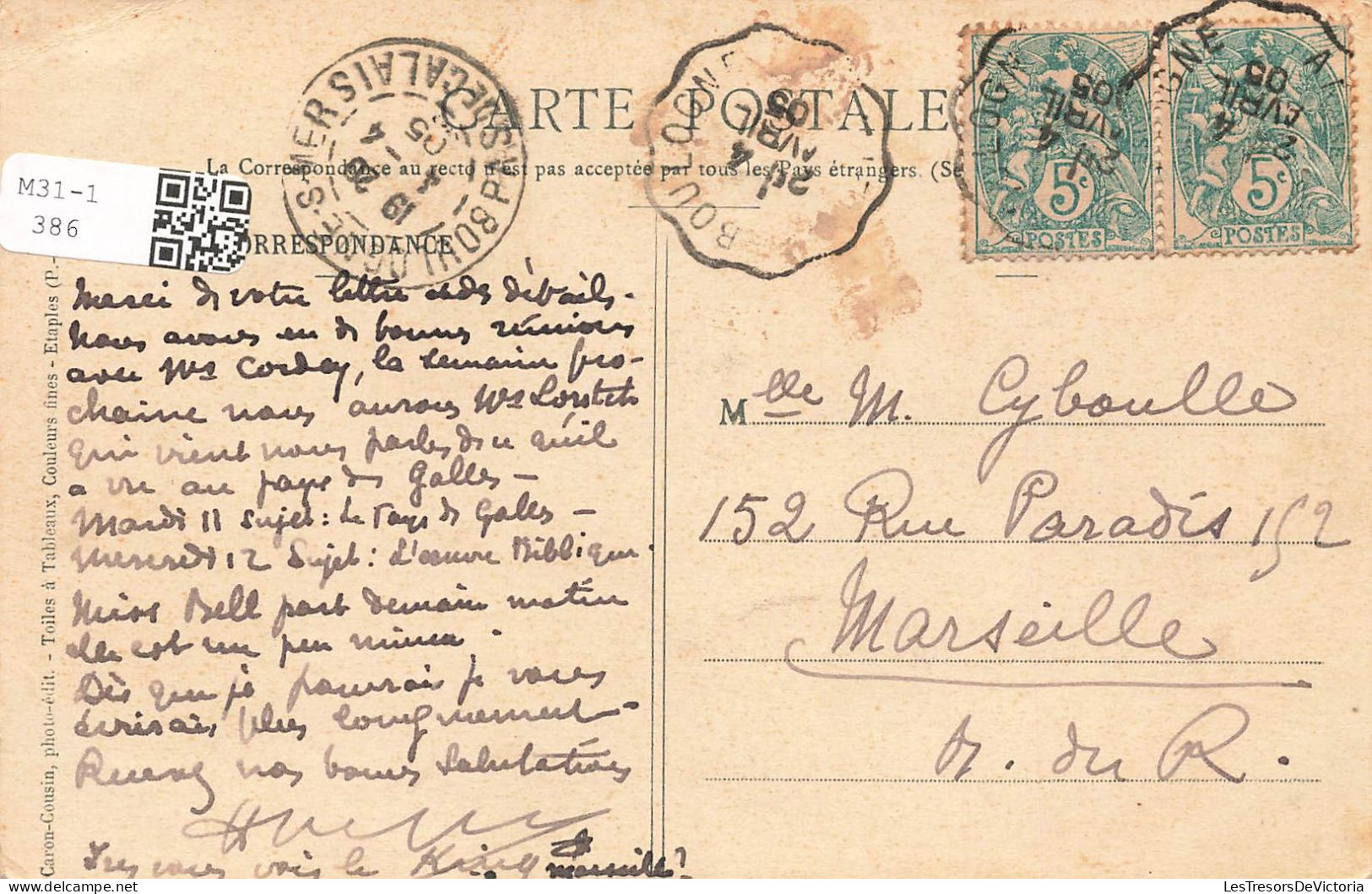 FRANCE - Etaples - Vieux Matelot - Carte Postale Ancienne - Etaples